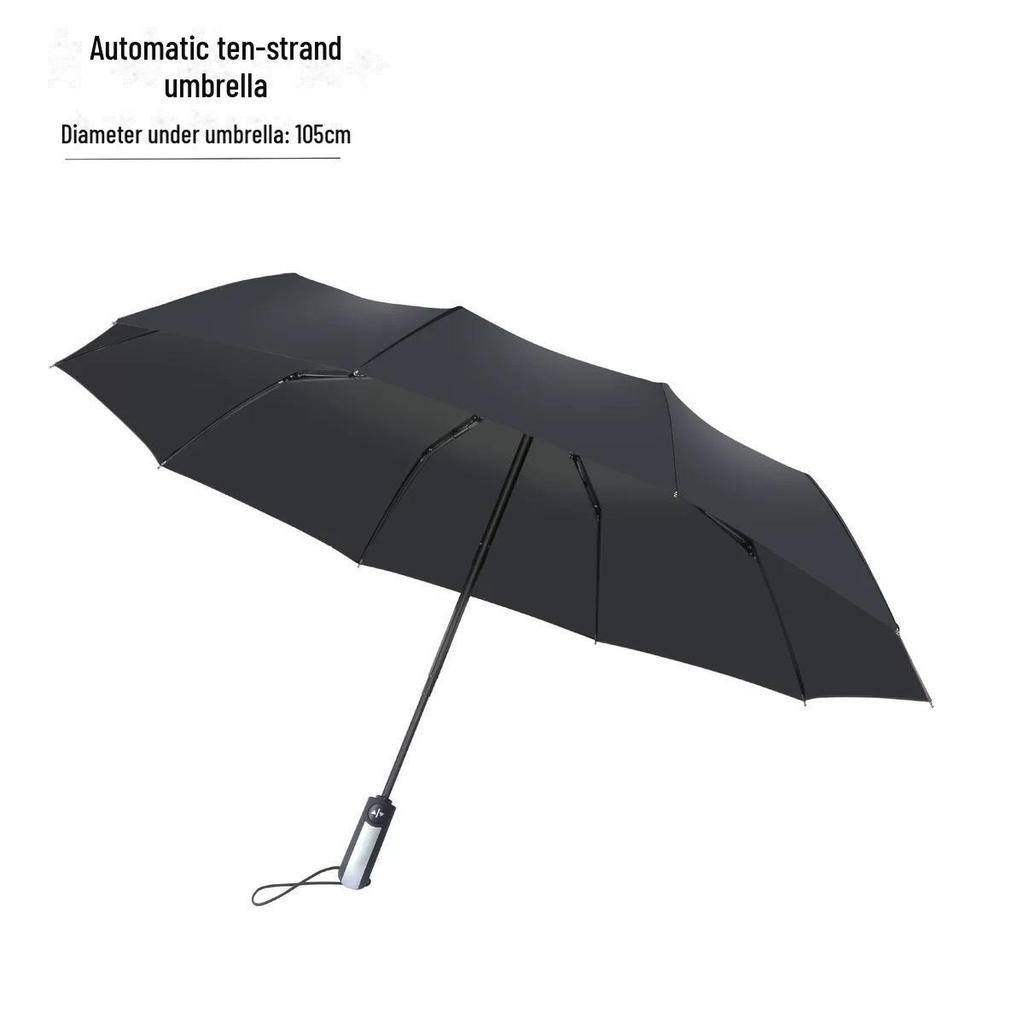 UV Protective Black Folding Sun Umbrella - Anti-Ultraviolet Women's Sunshade with Custom Logo