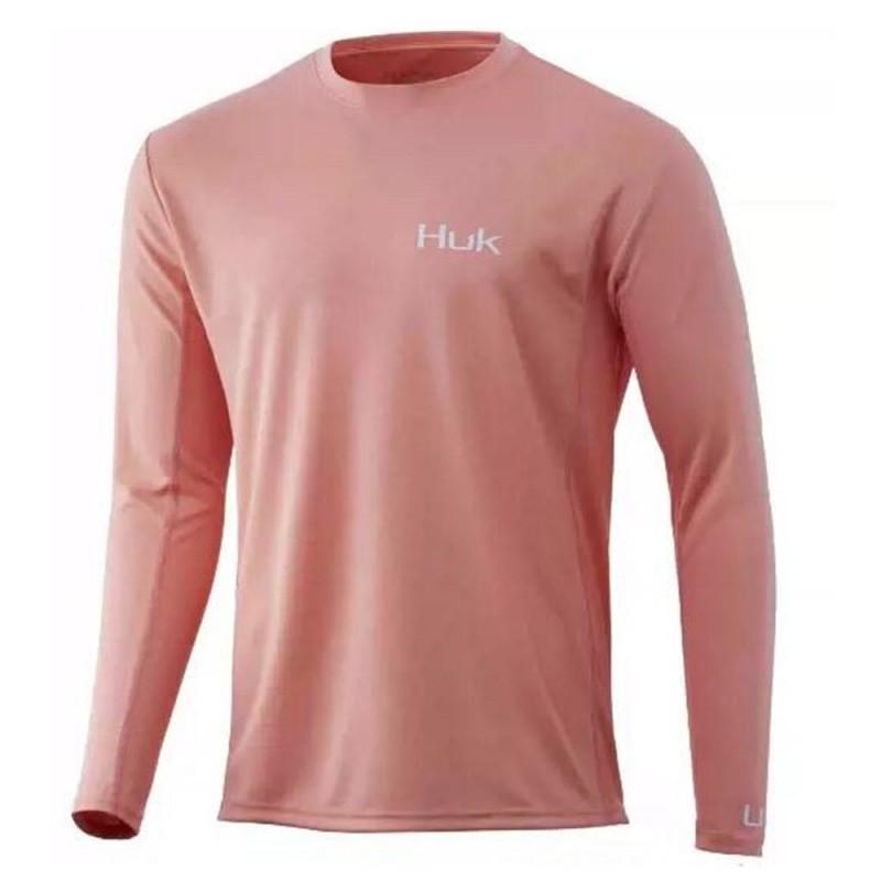 Mens Quick-Dry Fishing Shirt With UPF 50 Sun Protection Breathable Bamboo Fiber Long Sleeve T-Shirt Outdoor Angling