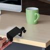 2Pcs Multi-Functional Desk Clamp Fixed Table Mount Adjustable Universal C Clamp Mic Arm Stand Table Clamps for Poles