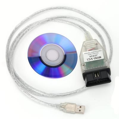 Mini Vci J2534 Программирующий Диагностический Кабель Программное обеспечение Techstream Toyota с 1996 года TIS Techstream Диагностика
