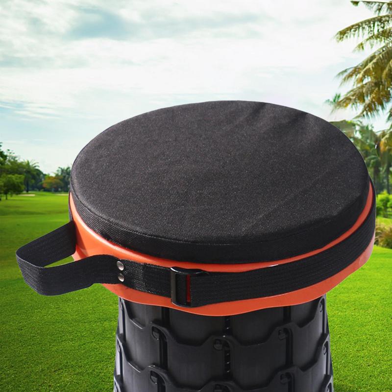 Круглая подушка для табурета Выдвижная накидка на табурет Утолщенные подушки для стула Ткань Оксфорд Подушка для сиденья табурета Водонепроницаемая круглая подушка Табурет