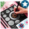Creative Spirograph Drawing Set Stencils Crayons Sheets Gift