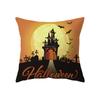 Halloween Theme Horror Pumpkin Print Pattern Cushion Cover Home Living Room Sofa Decoration Polyester Pillow Pillow Cover