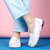 Модная женская обувь на толстой подошве 2024 Новая дышащая и удобная маленькая белая обувь Универсальные повседневные кроссовки на мягкой подошве