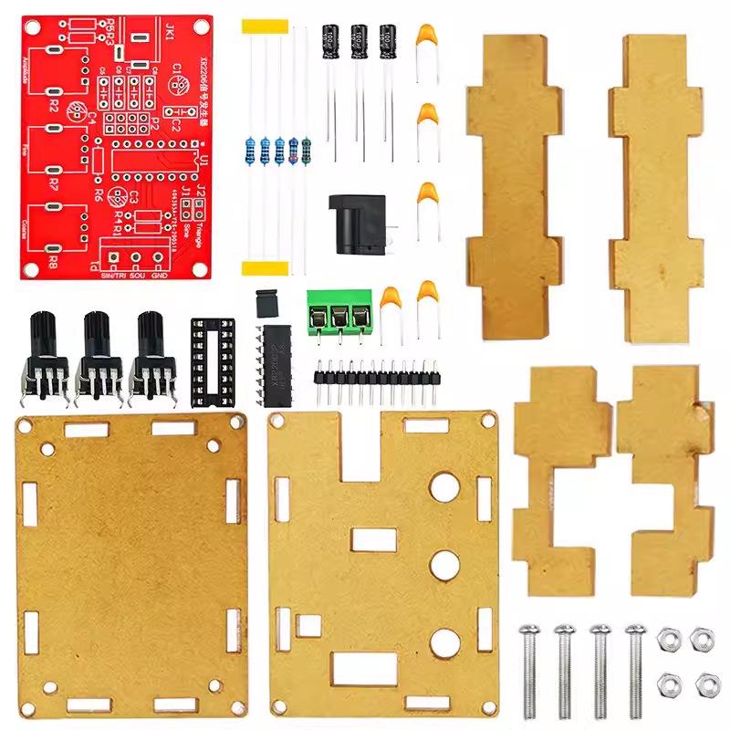 DIY XR2206 Signal Generator Kit - Square, Sine, Triangle Waves