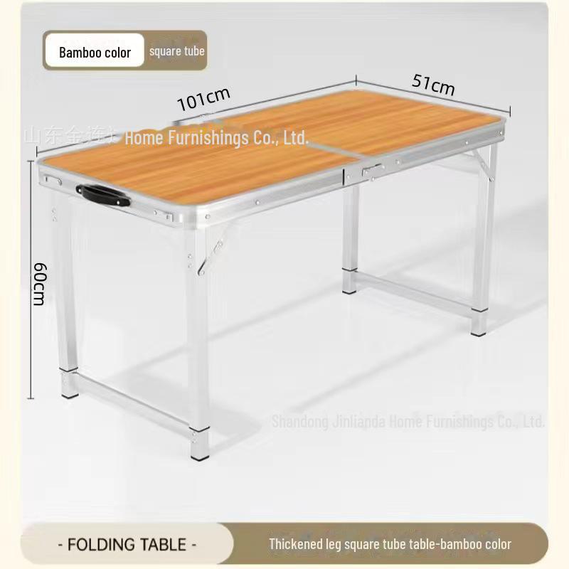 Портативный многофункциональный складной алюминиевый стол для обедов и использования на открытом воздухе