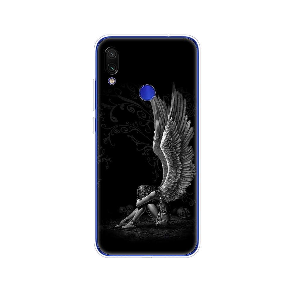 Чехол для Xiaomi Redmi Note 7, силиконовый чехол из мягкого ТПУ с рисунком для xiaomi Redmi Note 7, чехол 6,3 дюйма, чехол Fundas Coque Redmi Note 7 PRO, чехол