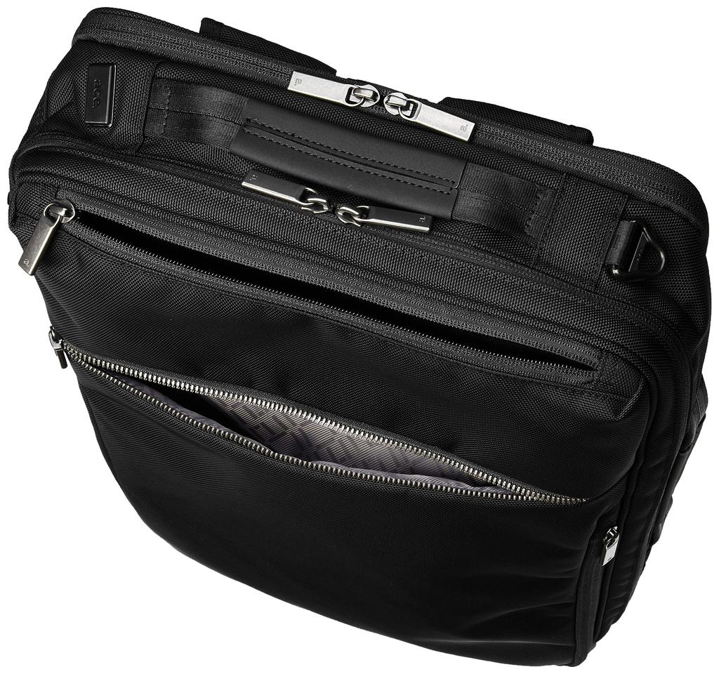 3way Business Bag Gadgetable CB Can Store Inch PC Cordura Setup Possible Business Bag Rucksack Black [Ace Gene] 15.6 [Uses Ballistic] No.62365 Men's