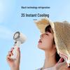 Portable Turbo Cooling Fan with Semiconductor Ice Pack
