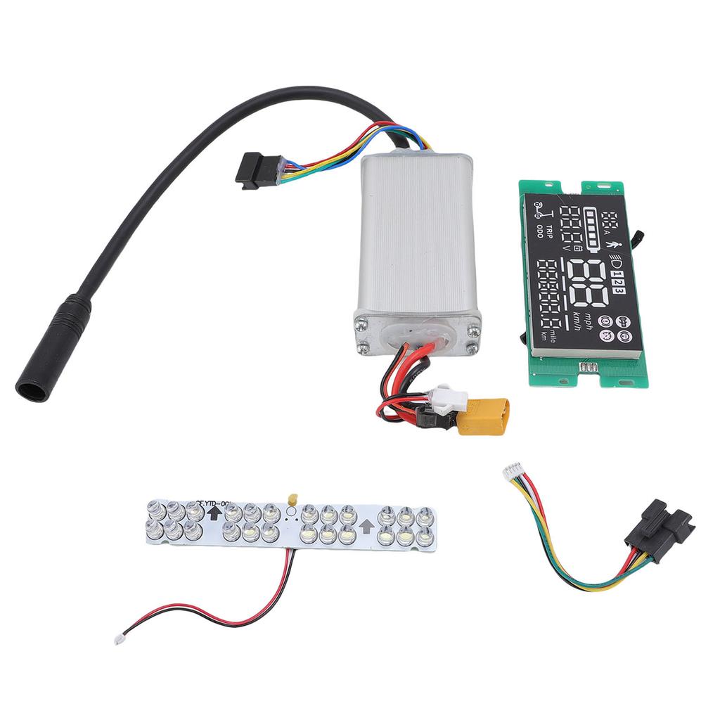 Electric Scooter Controller 8 Inch Aluminum Alloy Controller Control Board Assembly Kit Replacement for S3 Electric Scooter