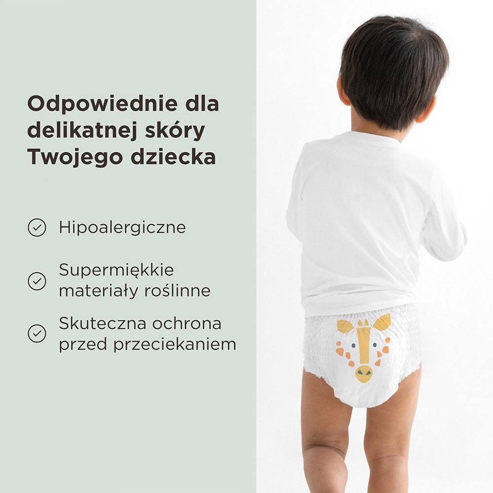 Pieluchomajtki Dla Dzieci Jednorazowe Rozmiar 7 (17 Kg+), 16 Szt. Kit&Kin