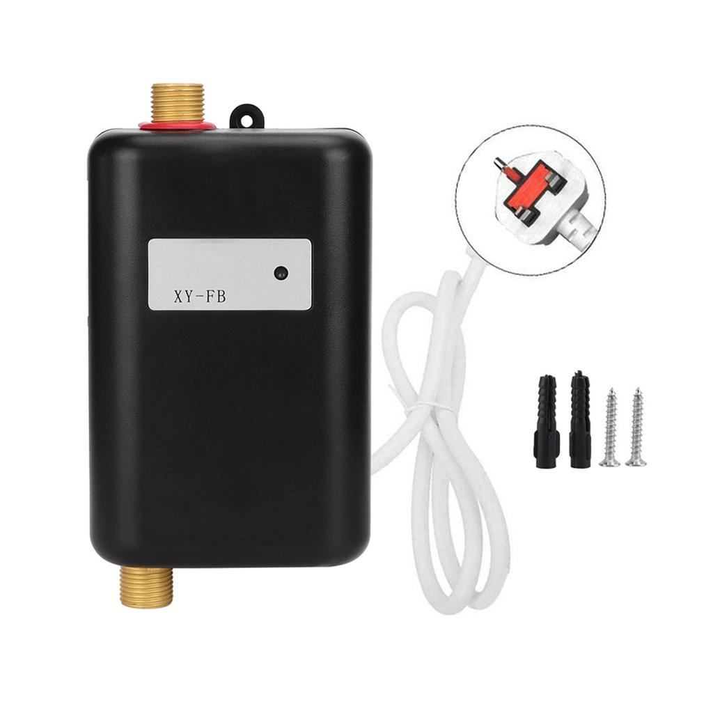 Household Dual Use Regulator Intelligent Kitchen Water Heater Mini Rapid Heating Machine with