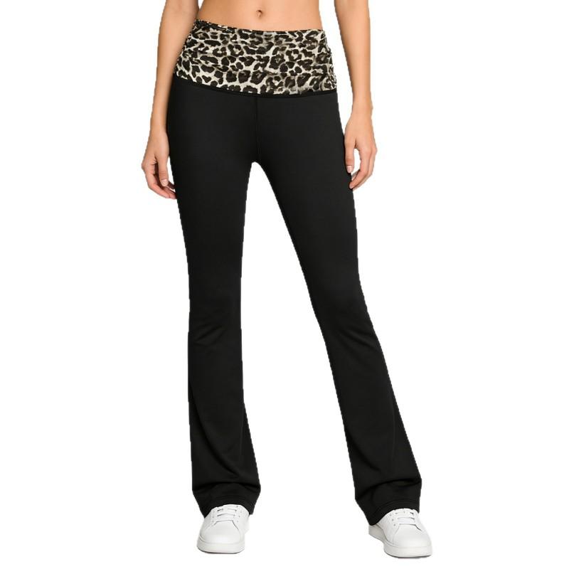High Waist Leopard Print Yoga Pants Women Slim Fit Tummy Control Butt Lift Breathable Workout Leggings