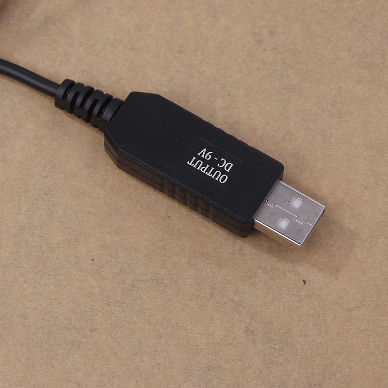 1 шт. 9 В выпрямители батареи Usb-кабель 9 В преобразователь регулятор мощности линия для мультиметра микрофон игрушка пульт дистанционного управления дропшиппинг