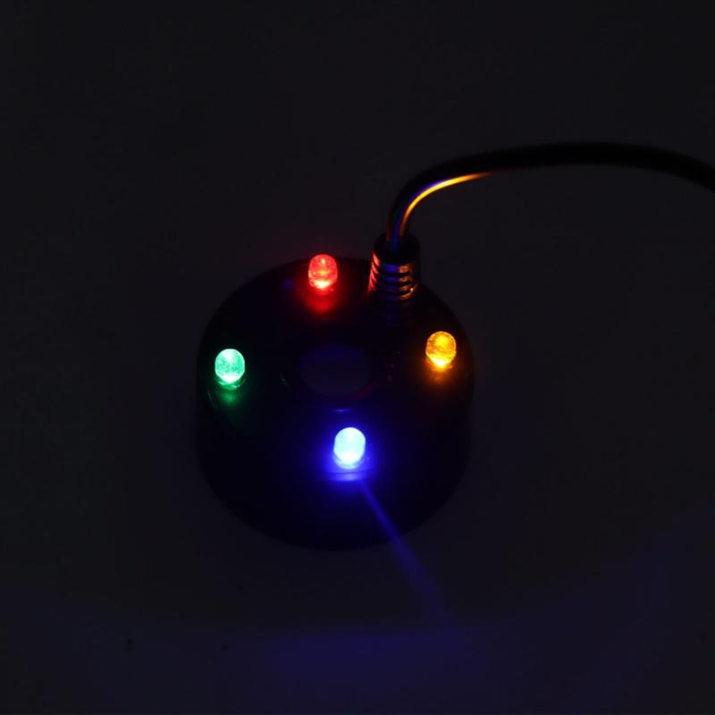 Генератор тумана USB с помпой, светодиодная разноцветная подсветка, фонтан, распылитель, увлажнитель, 5 В, машина для тумана для пруда, сада, офиса