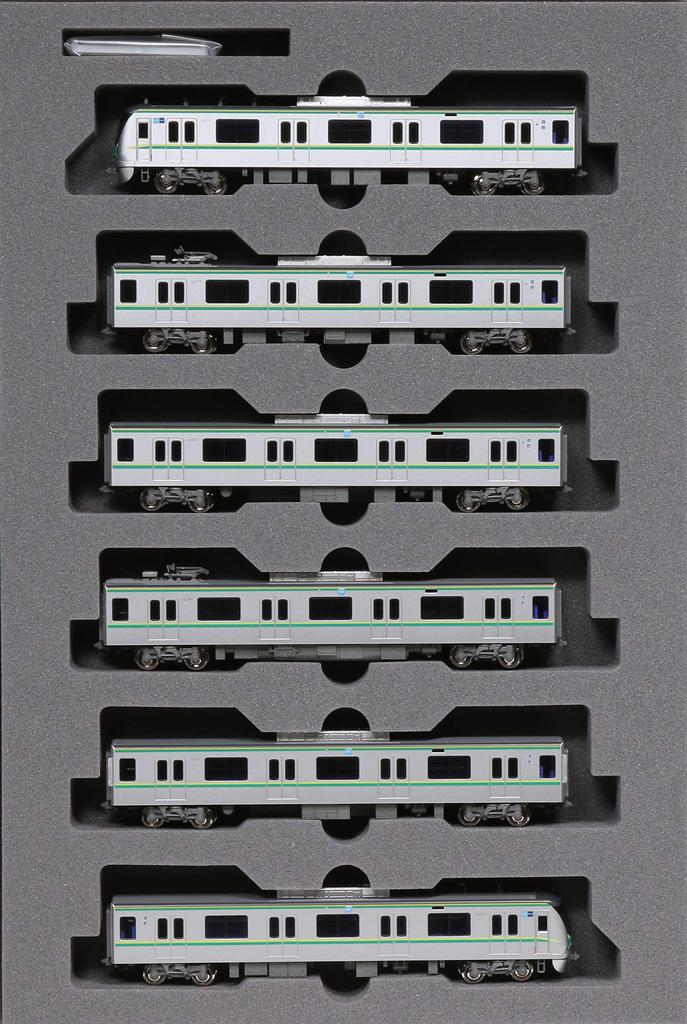 KATO Wood N Gauge Tokyo Metro Chiyoda Line 16000 Series 5th Edition 6 Car Basic Set Railway Model Train 10-1605