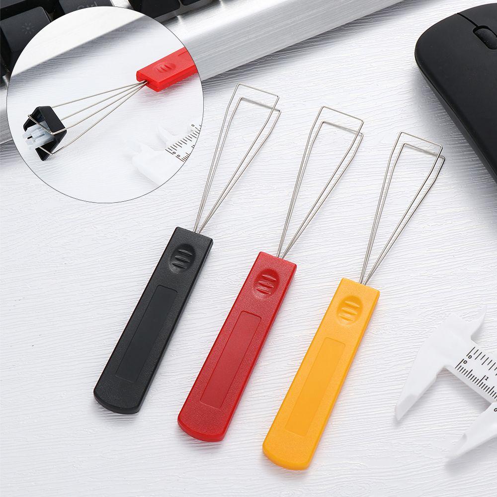 Universal Accessories Plastic Handle Keycap Unloading Keycaps Puller Dust Cleaner Aid Cleaning Tool