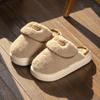 Winter Simple Home Cotton Slippers Indoor Floor Mop Warm Comfortable Thick Bottom Can Be Worn Outside