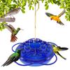 Кормушка для птиц Дизайн в форме цветка Кормушка для колибри Всепогодная поилка Интегрированный цветок