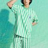 New MLB Los Angeles Dodgers Shirts Unisex Mint Green 3AWS60123-07MTS