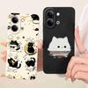 For vivo Y05 4G Case Fashion Colorful Flower Cartoon Silicone Back Cover For Vivo Y11D VIVO Y05 4G Bumper Phone Cases Fundas