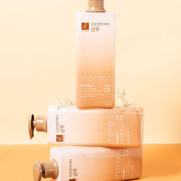 National Beauty Item Эластиновый шампунь для питания и ухода за волосами 900 мл