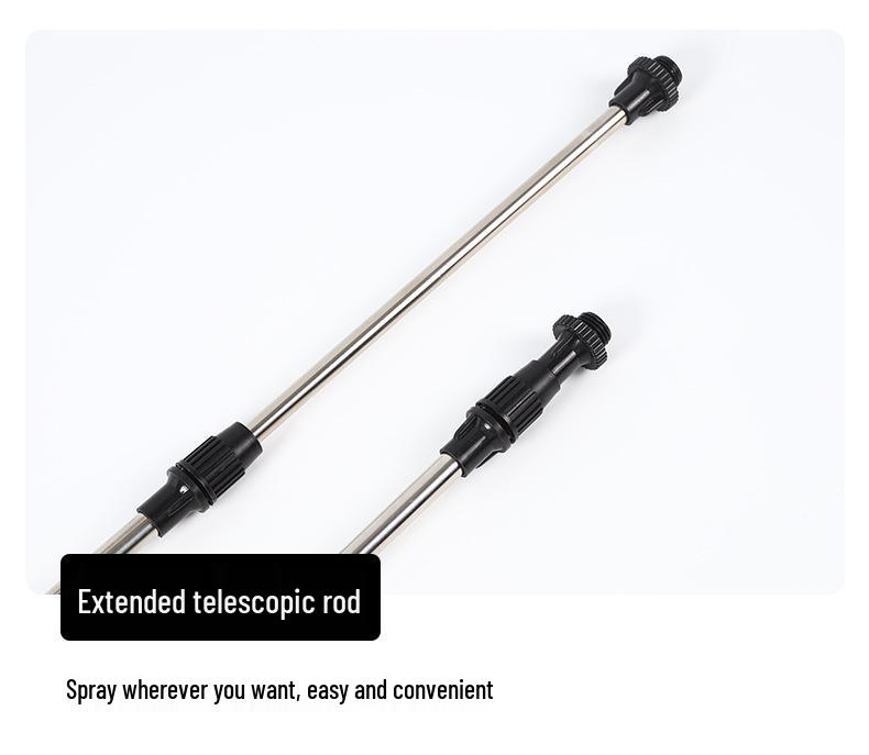 Делюкс Электрический 5-литровый Опрыскиватель Высокого Давления с Долгим Временем Работы Аккумулятора и Прямой Ручкой для Бытового Использования