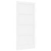 VidaXL porte intérieure “ORKDAL” blanche 93x202x4 cm en bois massif de pin 4102676