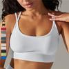 Auroth Stretch Yoga Bra Women Seamless Sports Bra Gym Fitness Vest Push Up Running Underwear Top