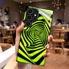 2D чехол для телефона с узором «Туннель видения» для Samsung S26 S25 S24 S23 S22 S21 S20 A56 A36 A16 - Стеклянная защитная крышка