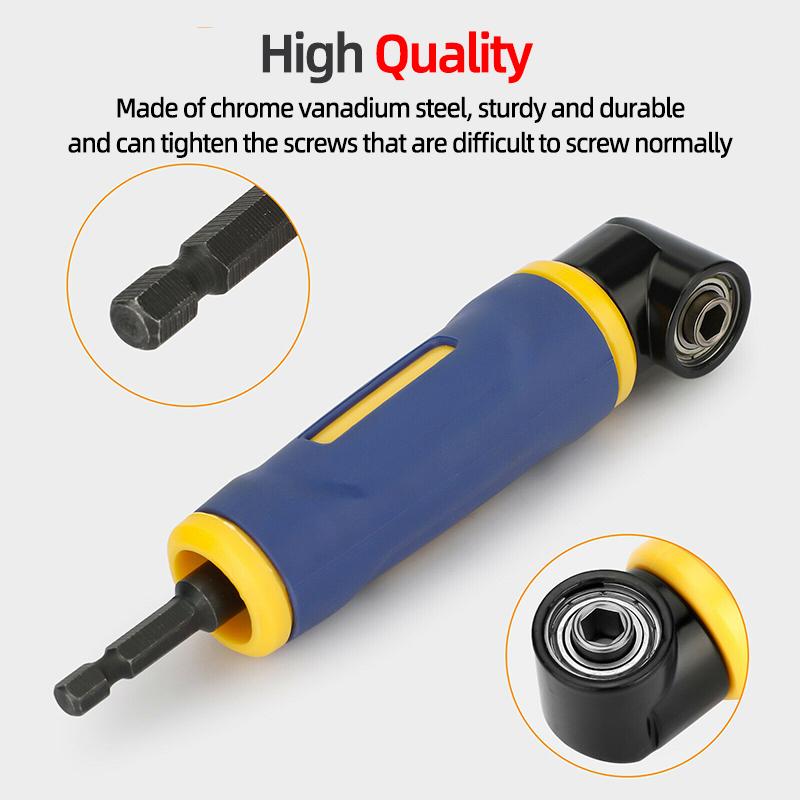 Набор угловых отверток Держатель для торцевых головок Адаптер Регулируемые биты Сверло Отвертка Инструмент Шестигранные биты Торцевые головки Шлицевые Крестовые биты