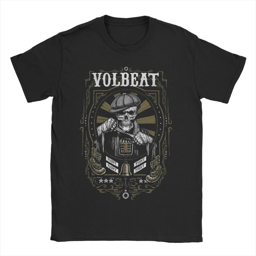VOLBEATS Tour T-Shirts for Men Women Metal Music Hipster Cotton Tees Crew Neck Short Sleeve T Shirt Summer Tops