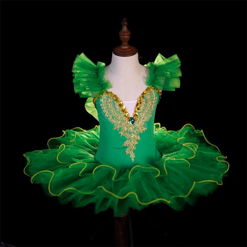 Летнее сценическое балетное танцевальное платье для девочек, костюм-пачка для выступлений, детская одежда, платье принцессы из сетки для девочек на День защиты детей