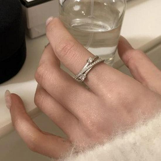 «Модное корейское кольцо на указательный палец 2025 года, милый дизайн, универсальное, для повседневного ношения»