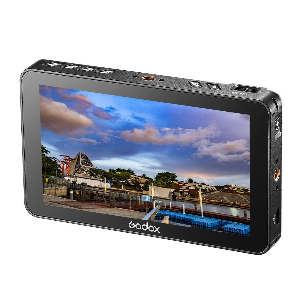 Godox GM6S 5.5 Inch 4K Camera Monitor 1200nit Ultra-bright Video Monitor for DSLR Camera 1920 *