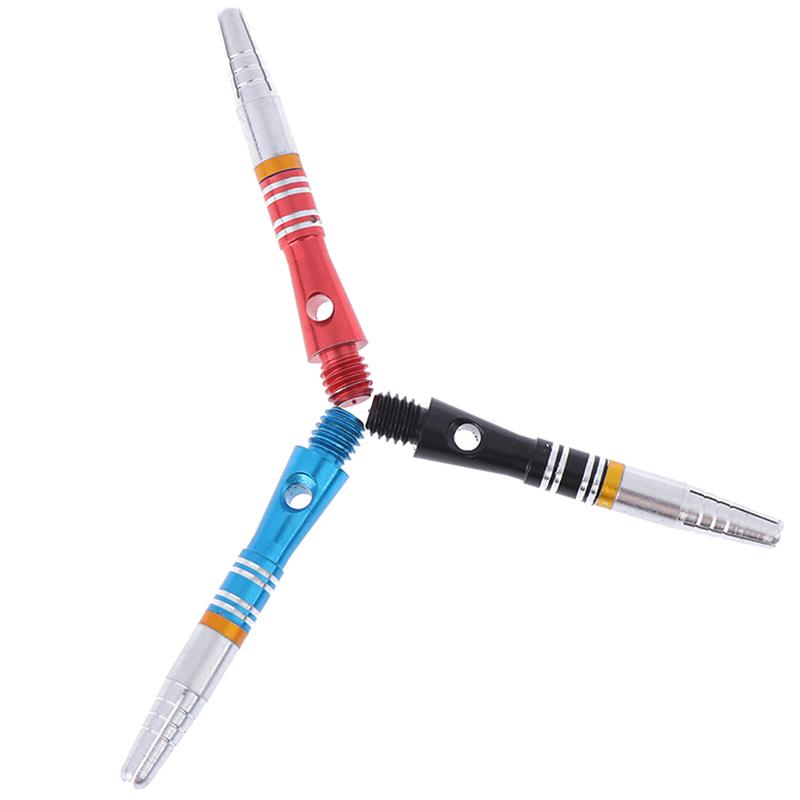 3 шт. из алюминиевого сплава, вращающиеся на 360 градусов средние валы для дротиков, детали стержней