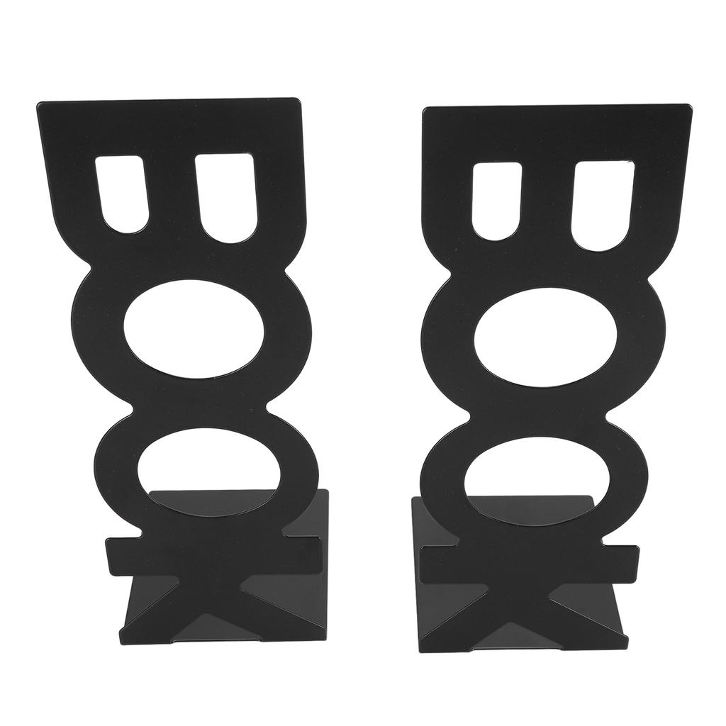 1 пара декоративных L-образных вертикальных нескользящих стопперов для книг для школьного офиса