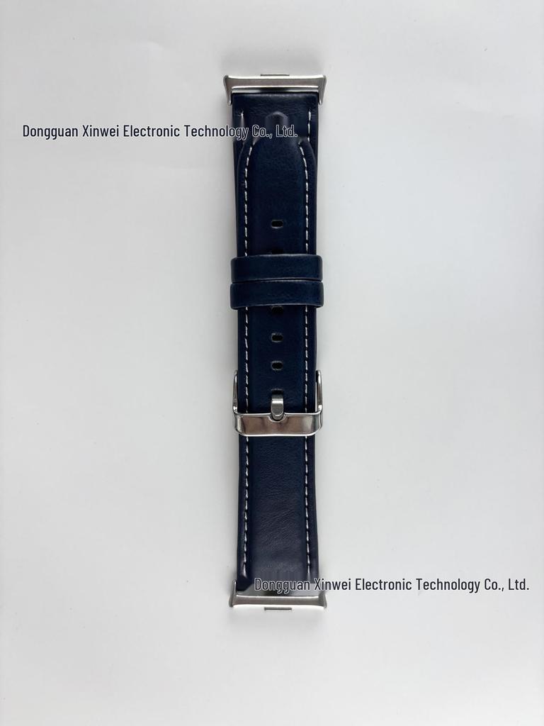 Кожаный ремешок для Xiaomi Band 8/9 Pro, Samsung, Redmi 5 и Huawei GT5 (22мм)
