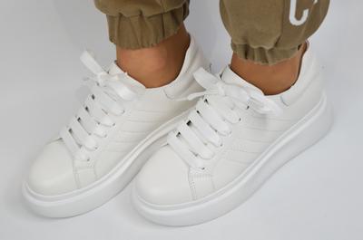 Кроссовки Berkonty 82006 36 Белые кожа