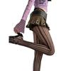 Lolita Stockings Womens Sexy Fishnet Tights Sexy Geometric Striped Pantyhose Rattan Mesh Lace Gothic Seamless Fishnet Legging