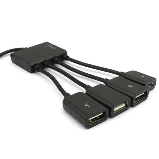 Практичный преобразователь концентратора OTG, совместимый с портативной передачей данных, широко