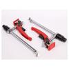 2Pcs Desktop Quick Acting Hold Down Clamp Universal Adjustable Fixed Clip Ratcheting Table Clamp Easy to Install
