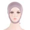 Short Muslim Stretch Arab Turban Inner Hijab Caps Headwrap Islamic Cap Female Headscarf