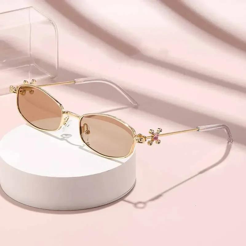 Unisex Fashion New Design Optical Glasses Fashion Luxury Oval Frame Normal Glasses HD Anti Blue Light Optical Glasses