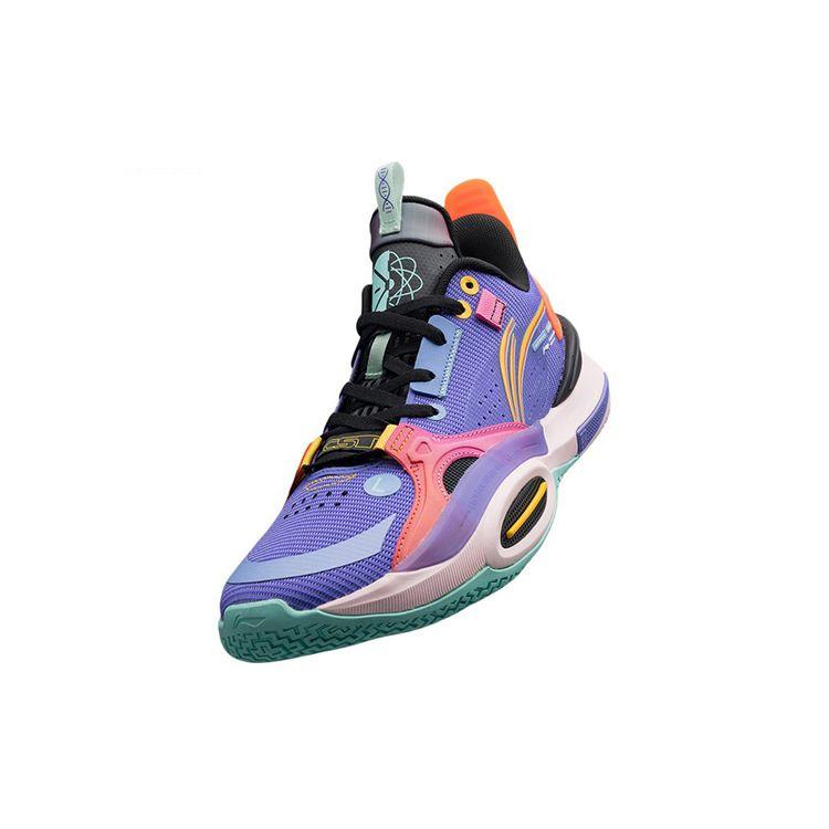Li-Ning Wade All City 10 Variable Men Sneakers Purple Neon-Bluish-Violet ABAS009-8