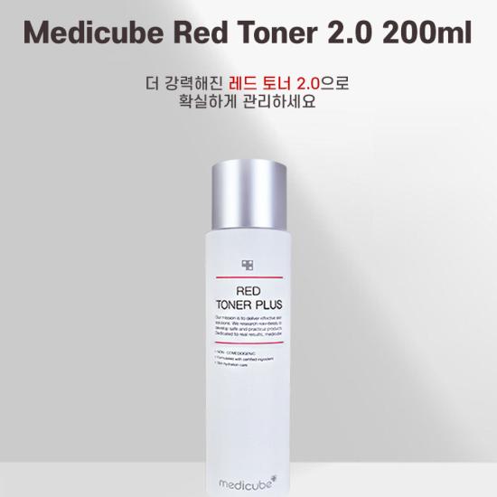 Medicube Красный тонер 2.0 Плюс Большой размер 200 мл