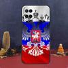 Russia Russian Flag For OPPO A54S A74 A94 A58 A78 A98 A16 A76 A96 A15 A17 A77 A5 A9 A52 A72 A79 A53S A57S Case