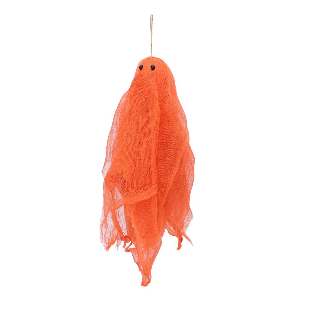 Gauze Ornament with Lanyard Hanging Scary Pendant for Tree Courtyard Window Indoor Outdoor Decoration