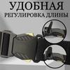 Мужской ремень из нейлона с пластиковой пряжкой, универсальный ремень для отдыха на открытом воздухе