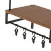Деревянная стойка для хранения шлема, простая в установке многофункциональная органайзер для мотоциклетного снаряжения